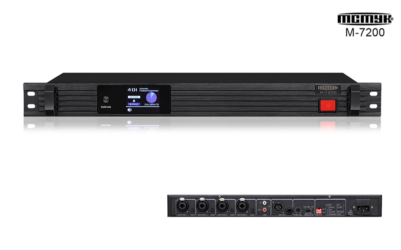M-7200 Four-channel automatic feedback suppressor M-7200 Four-channel automatic feedback suppressor